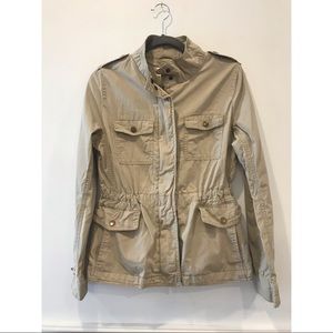 St. Johns Bay Cargo Utility Jacket Beige